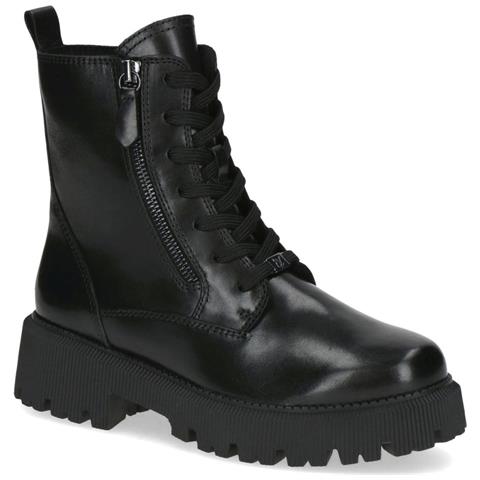 Black Casual Closed Booties Stivaletti Pelle Scarpe Donna Nero Eu 37, 9-26229-43-022 - Foto 1