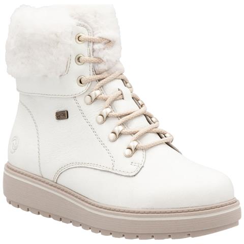 White Casual Closed Ladies Mid Height Boots Stivaletti Pelle Scarpe Donna Bianco Eu 39, D0u70-80 - Foto 1
