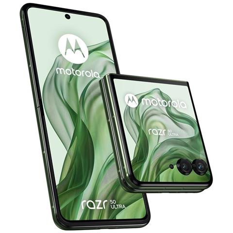 Razr 50 Ultra 5G 512GB 12GB Ram Display 6.9" P-OLED Main Camera 50MP nanoSIM + eSIM USB tipo-C Android 14 Snapdragon 8s Gen3 4000mAh Spring Green - Foto 1