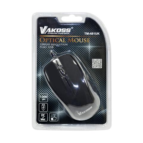 TM-481UK mouse USB tipo A Ottico 1200 DPI - Foto 2