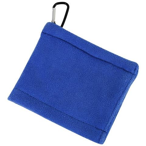 Asciugamano Per Palline Da Golf Con Clip Blue - Foto 1
