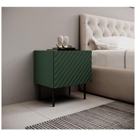 ONDA comodino 2 pz. 50x40xH54 verde - Foto 2