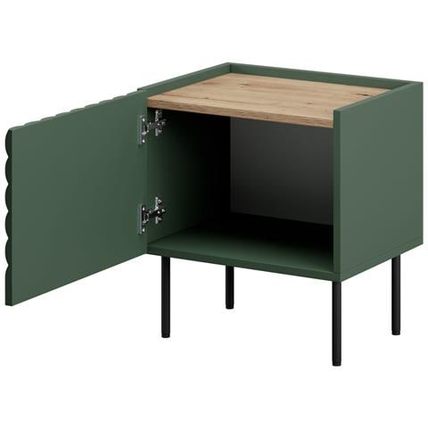 ONDA comodino 2 pz. 50x40xH54 verde - Foto 4