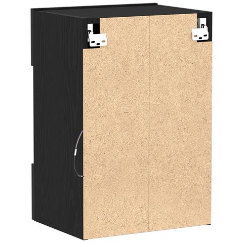 Mobile TV LED  Nero Rovere 40x30x60,5cm in Legno ingegnerizzato - Foto 9