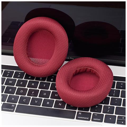 Cuscinetti Auricolari Di Ricambio Per Steelseries Arctis Nova Pro, Nova 7, 3, 1 (2 Pezzi) Red - Foto 2