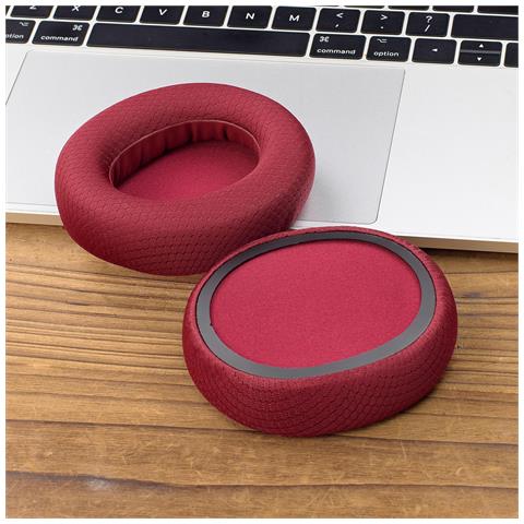 Cuscinetti Auricolari Di Ricambio Per Steelseries Arctis Nova Pro, Nova 7, 3, 1 (2 Pezzi) Red - Foto 3