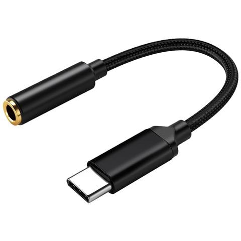 Adattatore Audio 3.5mm A Type-c Black - Foto 1
