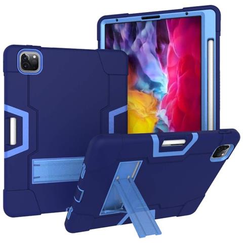 Custodia Per Ipad Pro 5/4/3 12.9"" Con Supporto E Alloggiamento Per Stilo Blu - Foto 1