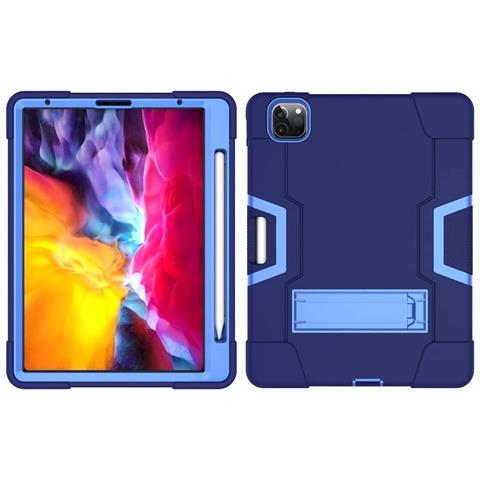 Custodia Per Ipad Pro 5/4/3 12.9"" Con Supporto E Alloggiamento Per Stilo Blu - Foto 4