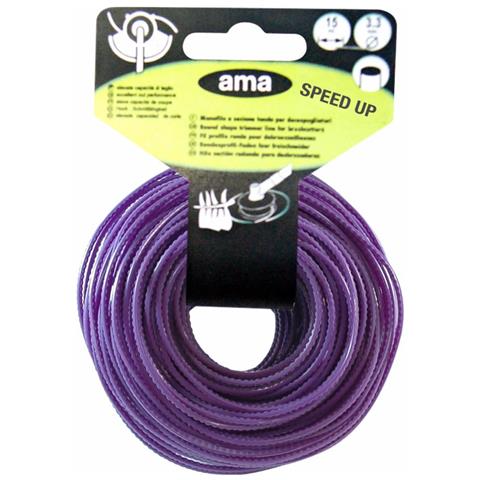 Filo Per Decespugliatore Da 15m Sezione Seghettata Ø 3,3mm - Foto 1