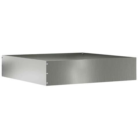 Bordura per Prato Argento 60 x 60 x 13 cm Acciaio zincato - Foto 1