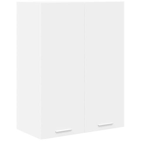 Armadio pensile Riga Bianco 60 x 31 x 80 cm Legno multistrato - Foto 1