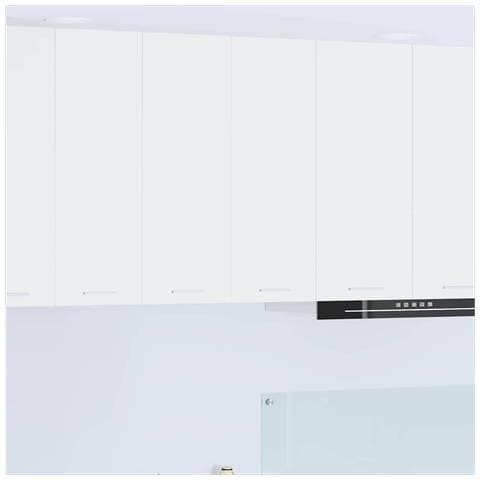 Armadio pensile Riga Bianco 60 x 31 x 80 cm Legno multistrato - Foto 2