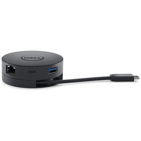 Mobile Adapter DA300 Cablato USB 3.2 Gen 2 (3.1 Gen 2) Type-C Nero - Foto 1
