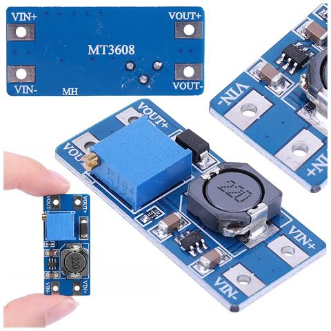 Convertitore Dc-dc Step-up Mt3608 - Alta Efficienza, 2v-28v, Max 2a | Progetti Diy, Sistemi Integrati, Alimentazione Portatile - Foto 1