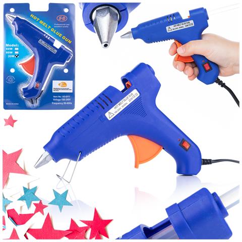 Pistola Colla A Caldo Creatifix Ministick 20w - Leggero E Sicuro | Ø 7 Mm | Per Bambini, Decorazioni, Scrapbooking - Foto 1