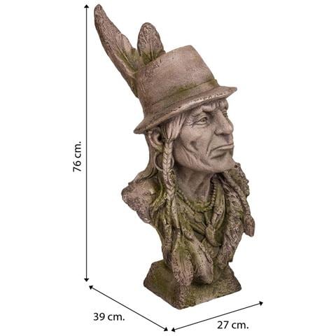 Vaso Indiano In Magnesio 36x27x76h - Foto 7