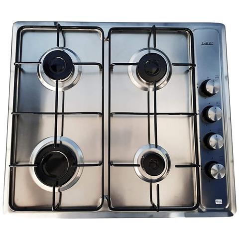 Piano cottura da Incasso a Gas 4 fuochi 60cm Inox L545X - Foto 1
