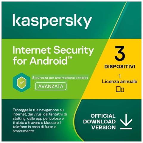 1PZ Internet Security for Android 2024 - 3 Dispositivo - 1 Anno EU VERSION - Foto 1