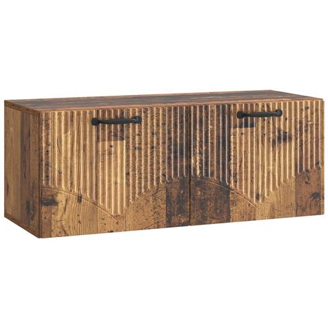 Mobile Porta TV da Muro Legno antico 78,5 x 31 x 30 cm - Foto 1