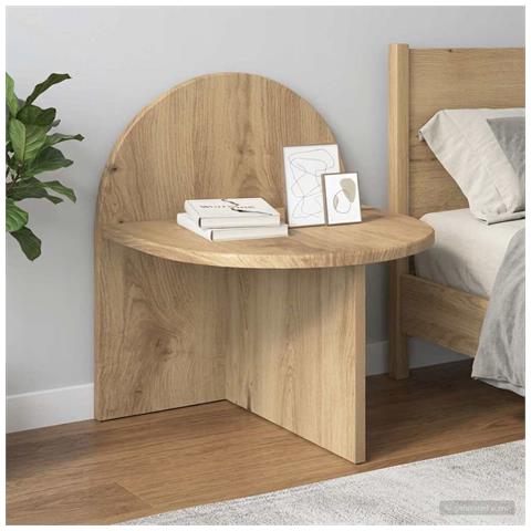 Comodino 2 pcs Rovere Artigianale 40 x 35,5 x 45,5 cm - Foto 2