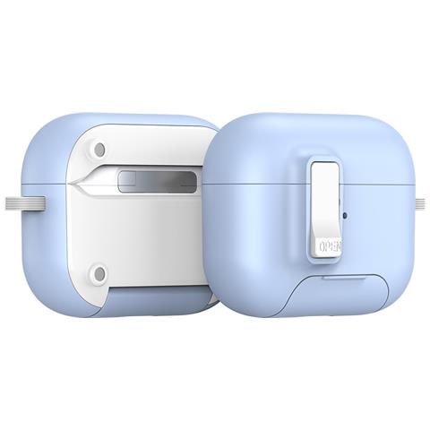 Custodia per AirPods Protective per Apple AirPods Protective - TPU, Bianco, Blu - Foto 2