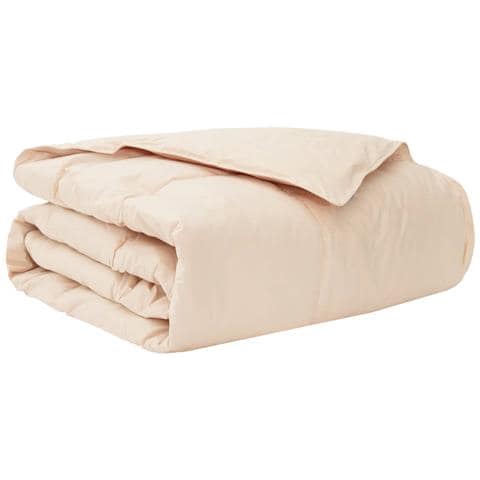 Piumino Letto Estivo Beige 200 x 240 cm 100% Kapok Naturale - Foto 1