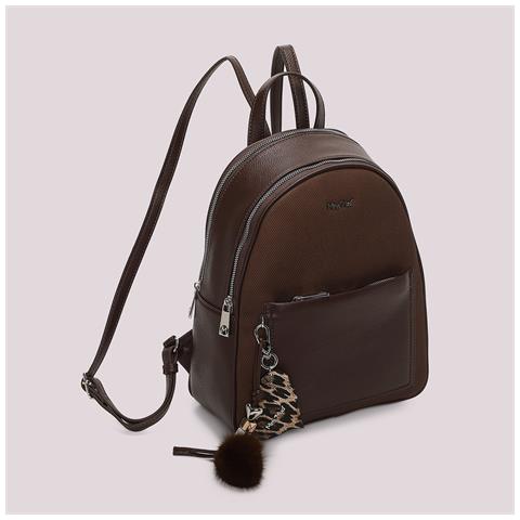 zaino con charm e cuore MORO - Foto 2