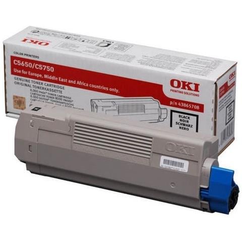 43865708 Toner Originale Nero per C5650N Capacitá 8000 Pagine - Foto 6