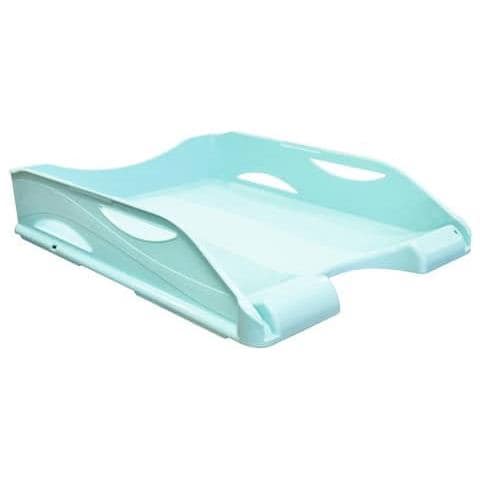 Vaschette Portacorrispondenza Keep Colour Pastel Polistirolo Antiurto Azzurro A4 - 65510pasbl - Foto 1