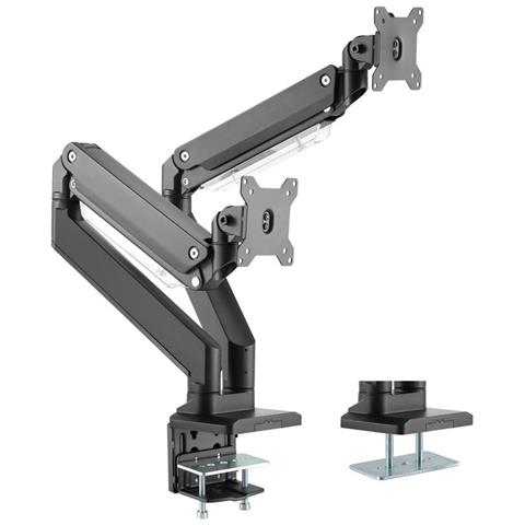 Supporto Da Tavolo Duo Regolabile In Altezza Con Molla A Gas 17-35"", Pro-gs100d - Foto 2