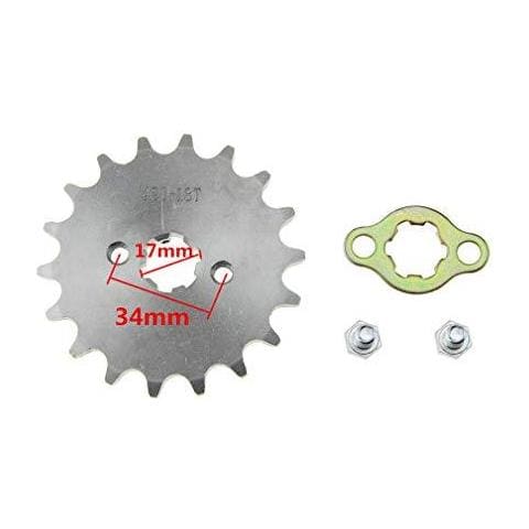 Pignone 420-18t 17 Millimetri Di Ricambio Per Il Motociclo Atv Dirtbike - Foto 2