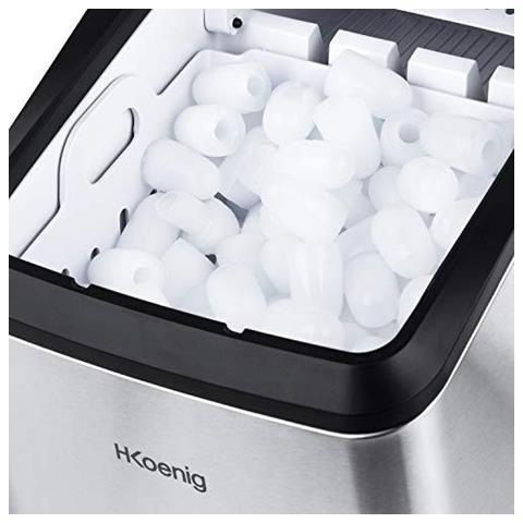 Macchina per Ghiaccio KBP40 Capacità 2.8 Litri Colore Acciaio Inossidabile  - Foto 5