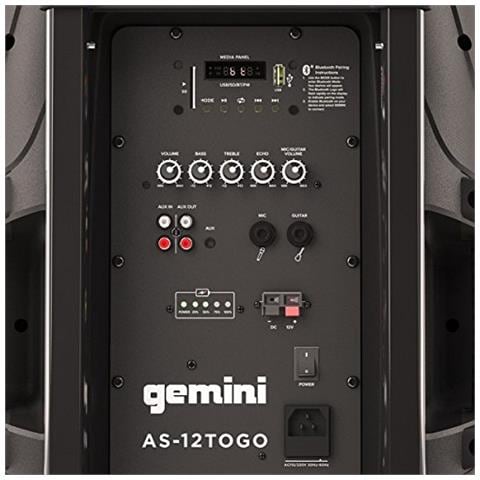 AS-12TOGO 1500W Nero altoparlante - Foto 2