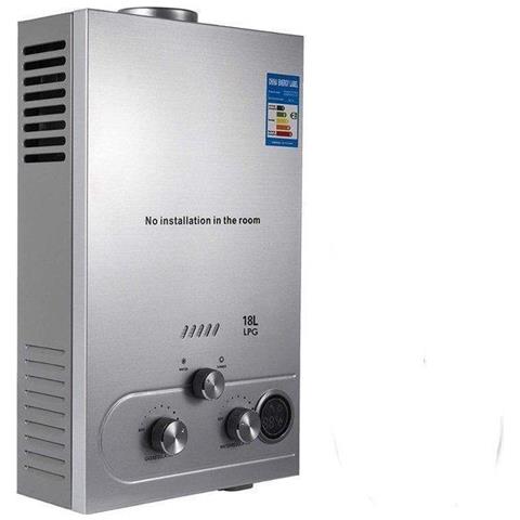 Caldaia Con Soffione | Gpl | Geyser 16 Litri / min | Scaldabagno - Foto 1