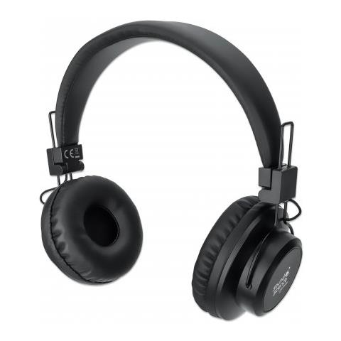 165389 cuffia e auricolare Con cavo e senza cavo A Padiglione Musica e Chiamate Micro-USB Bluetooth Nero - Foto 1