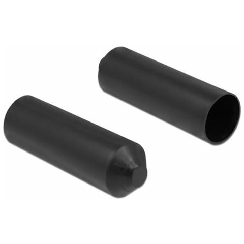 19841 Connettore Plug Per Cavo Nero 2 Pezzo (i) - Foto 1