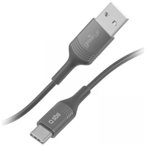 Sbs Grecableusbtck Cavo Usb 1,2 M Usb A Usb C Nero - Foto 1