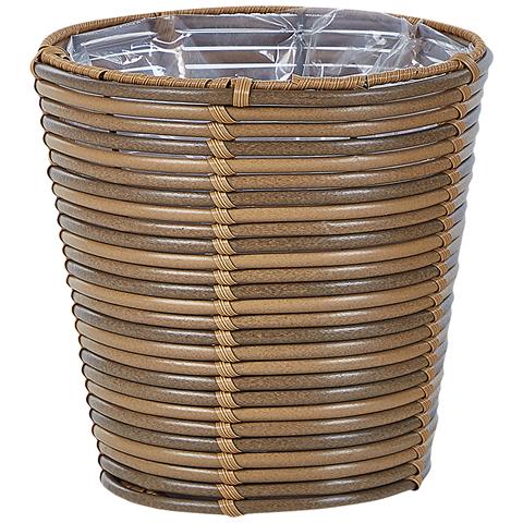 Set Di 2 Vasi Per Piante Sarti 24/31 Cm Marrone - Foto 2