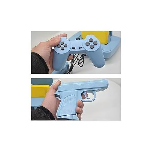 Console Retrò Rf-2gun Con 22 Giochi A 8 Bit Integrati 2 Joystick + Game Gun - Foto 5