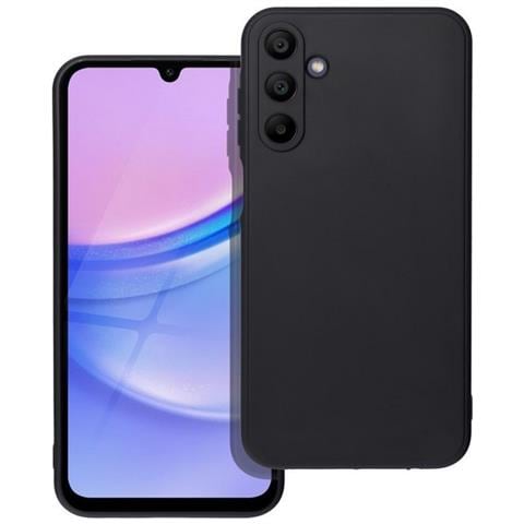 Custodia Tpu Silicone Cover Case Per Samsung Galaxy A34 5g Black - Foto 1