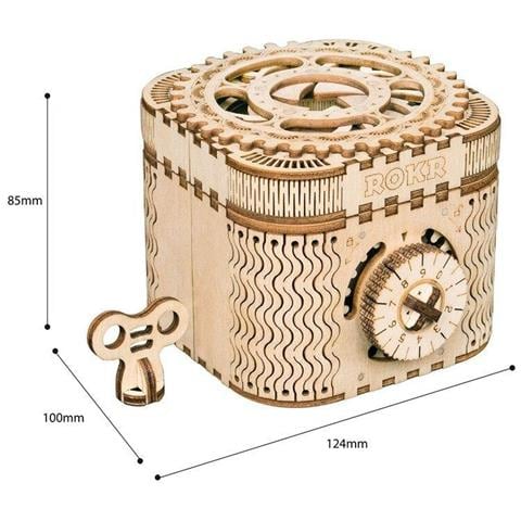 Puzzle 3d In Legno | Scatola Del Tesoro - Foto 6