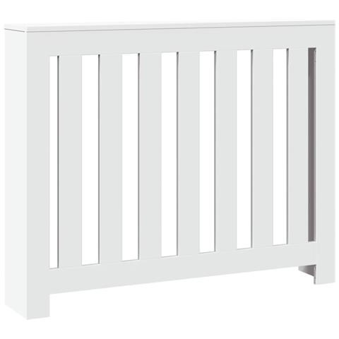 Copertura Termosifone Bianca 104x20x82 Cm In Legno Multistrato - Foto 2