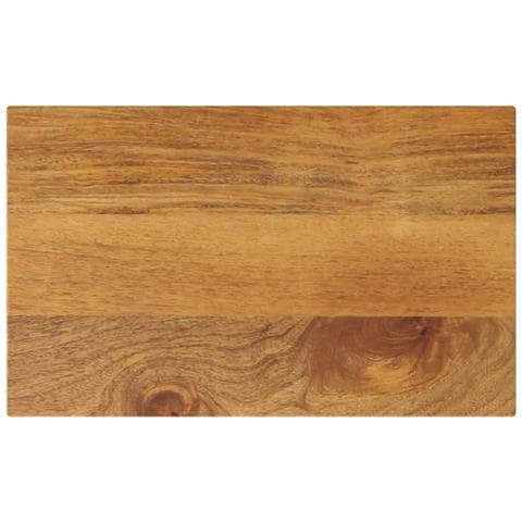 Piano Per Tavolo 50x30x3,8 Cm Rettangolare Legno Massello Mango - Foto 1