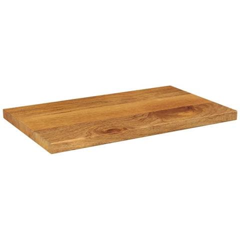 Piano Per Tavolo 50x30x3,8 Cm Rettangolare Legno Massello Mango - Foto 2