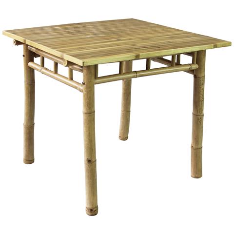 Faustus - Tavolo Da Giardino In Bamboo - Foto 1