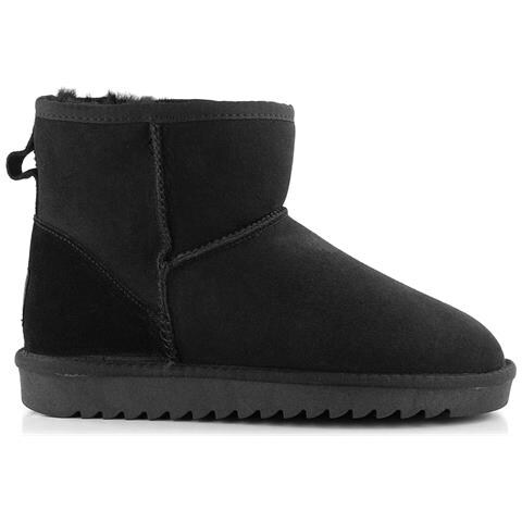 Alaska Booties Stivaletti Pelliccia Genuina Scarpe Donna Nero Eu 36, 12-29921-01 - Foto 2