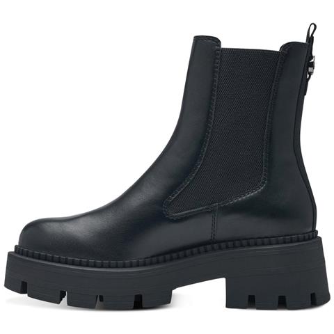 Black Casual Closed Booties Stivaletti Sintetico E Tessile Scarpe Donna Nero Eu 38, 1-25408-41 007 - Foto 3