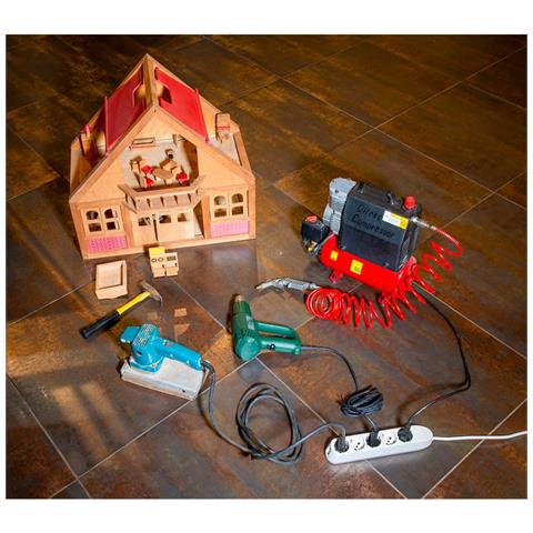 3685D prolunghe e multiple 1,5 m 5 presa (e) AC Interno Bianco - Foto 2