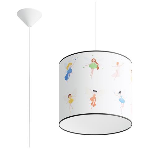 Sollux Lighting Lampada A Sospensione Fairy 30 Sl.1416 - Moderno Lampade A Sospensione Multicolore 95x30x30 Cm - Foto 1